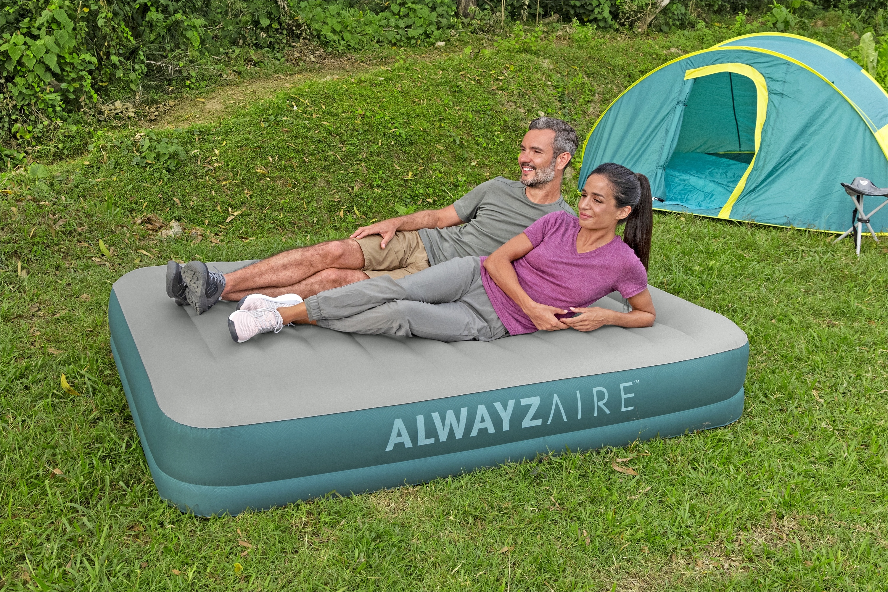 Luftbett AlwayzAire Fortech selbstaufblasend 203 x 152 x 36 cm