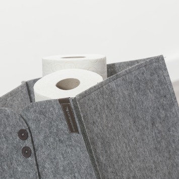 Sealskin Opbergmand Felt Vilt Grijs