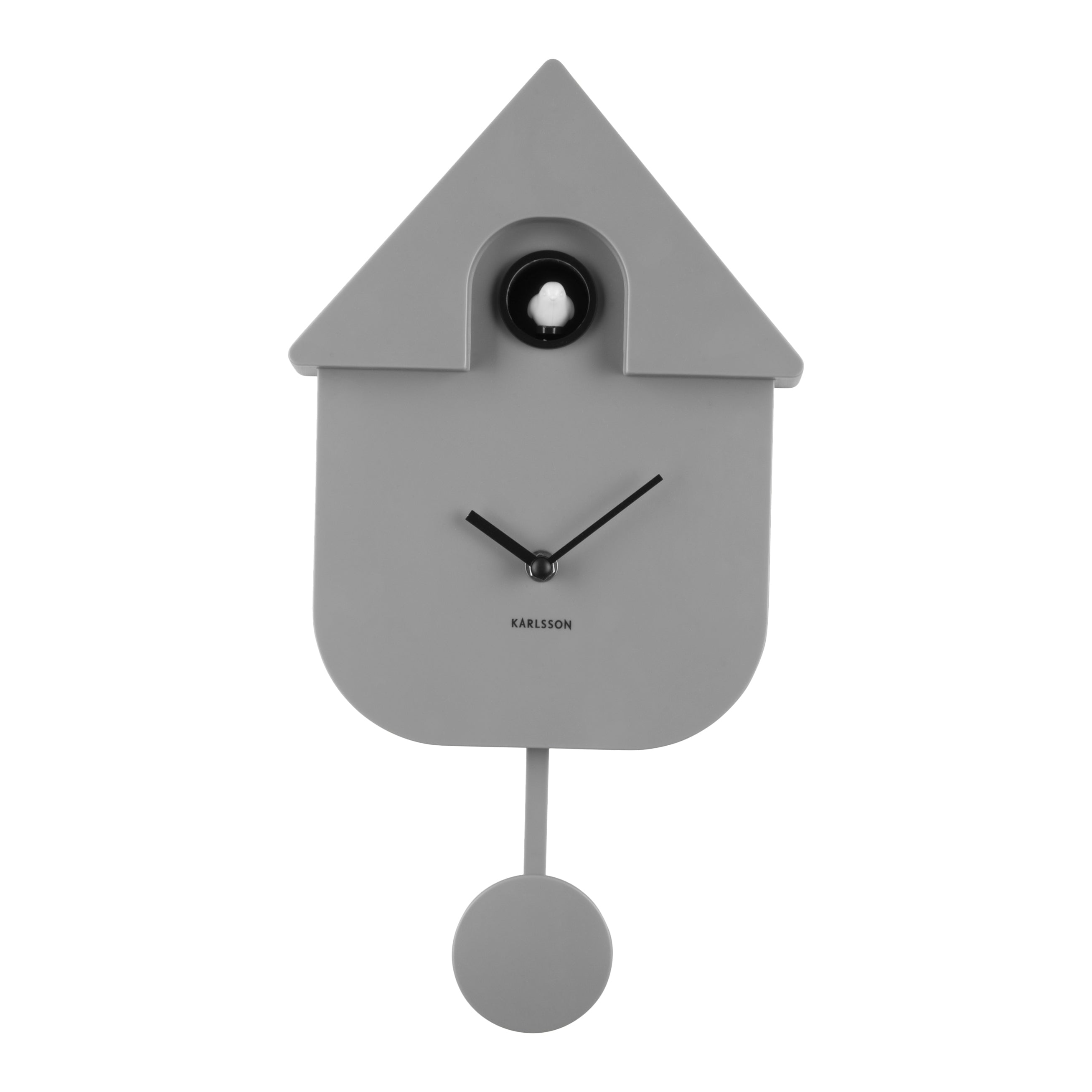 Karlsson Modern Cuckoo Wandklok - Grijs