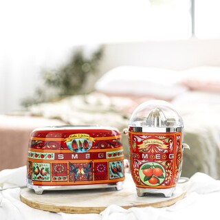 SMEG - Dolce & Gabbana Zitronenpresse Retro bunt