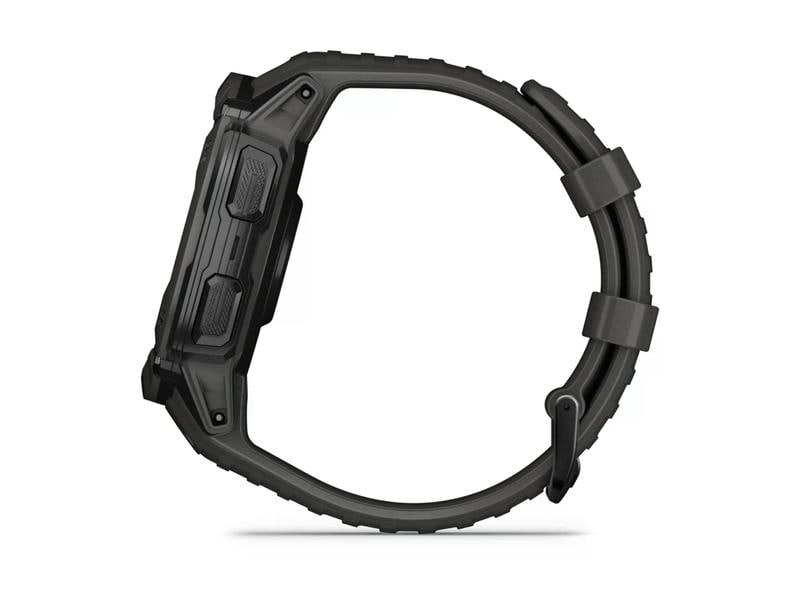 GARMIN Sportuhr Instinct 2X Solar Graphite Multisport-Smartwatch