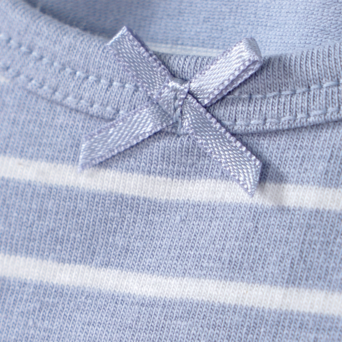 Famy 3 Baby Unterhemden hellblau / rosa / weiss