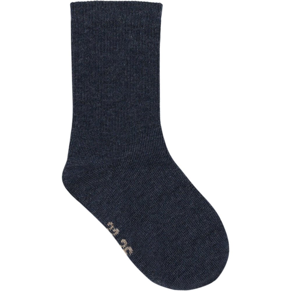 Køb Minymo Blue Nights Melange Perfect Basic Strømper (2-Pack)