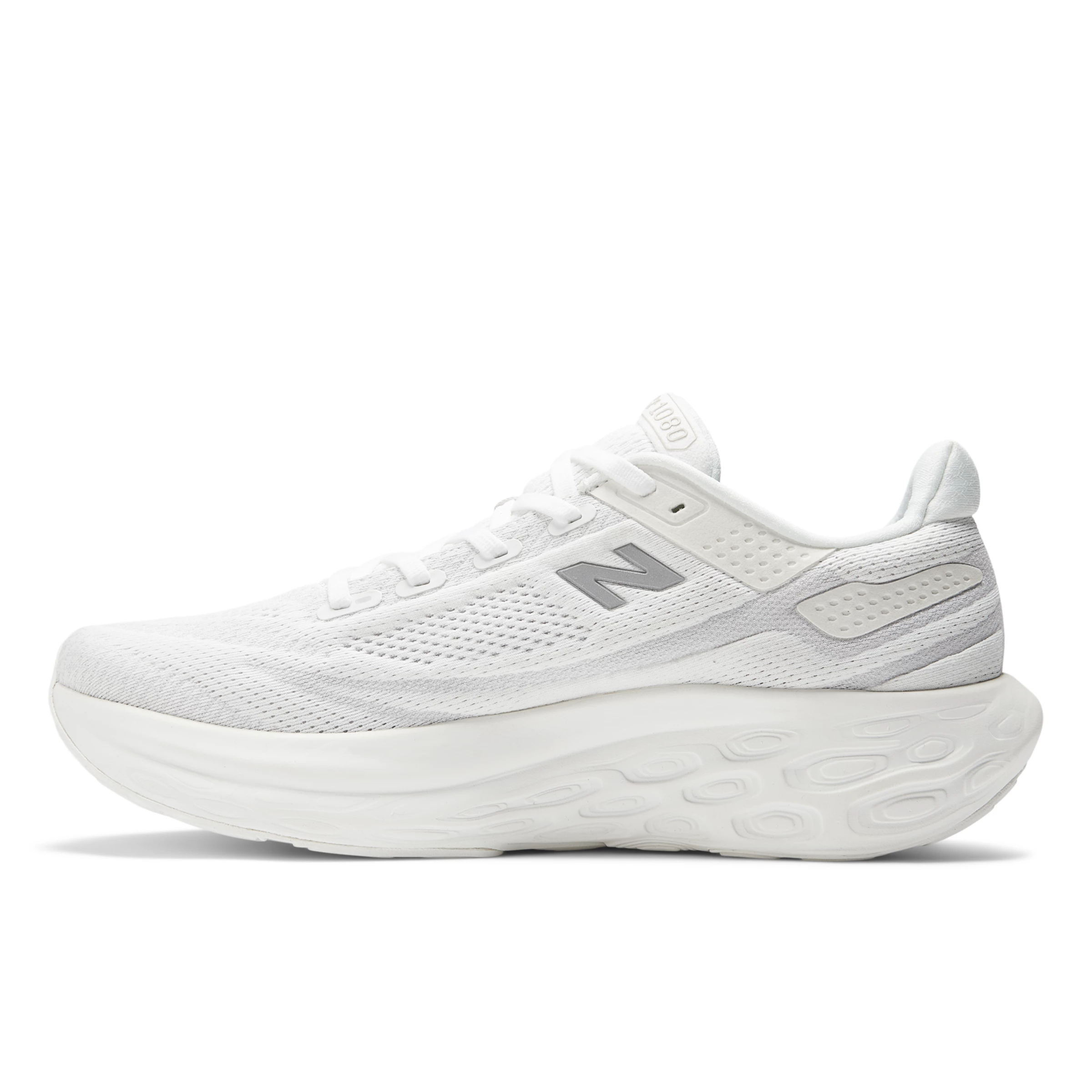Fresh Foam X 1080v13 White con light silver metallic