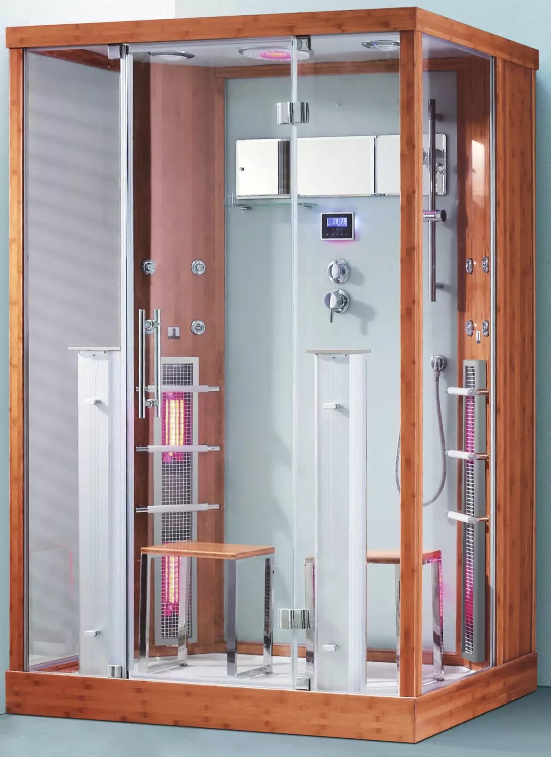 PureHaven 2in1 Dampfdusche und Infrarotsauna - versch. Ausführungen