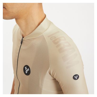 Maillot Manches Courtes LeBram Glières Beige Sable