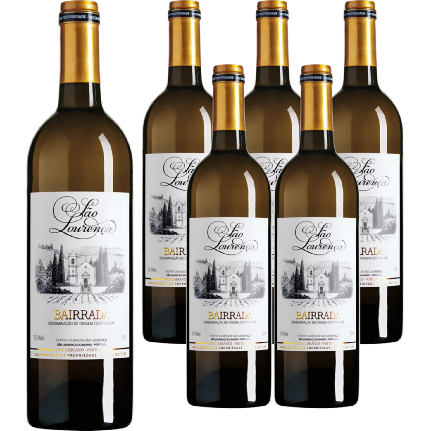 Bairrada DOC Colinas de São Lourenço Branca 6x 75cl -6x 75cl