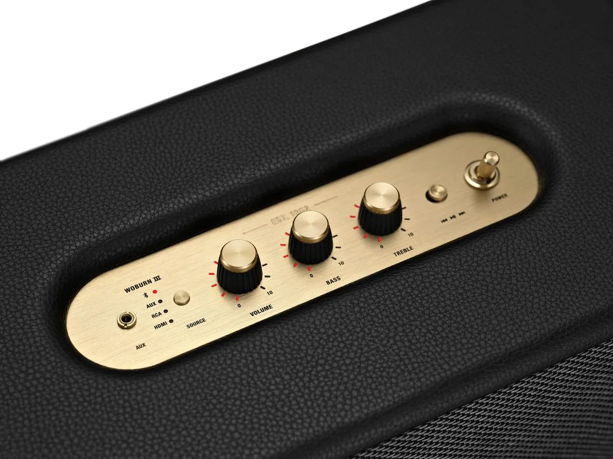 Marshall Woburn 3 BT Noir Enceintes connectées