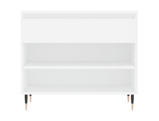 VIDAXL - Armoire à chaussures blanc 70x36x60 cm bois d'ingénierie