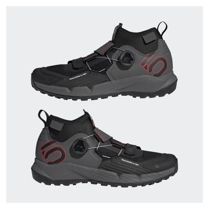 Chaussures VTT adidas Five Ten Trailcross Pro Clip-In Noir/Rouge Femme