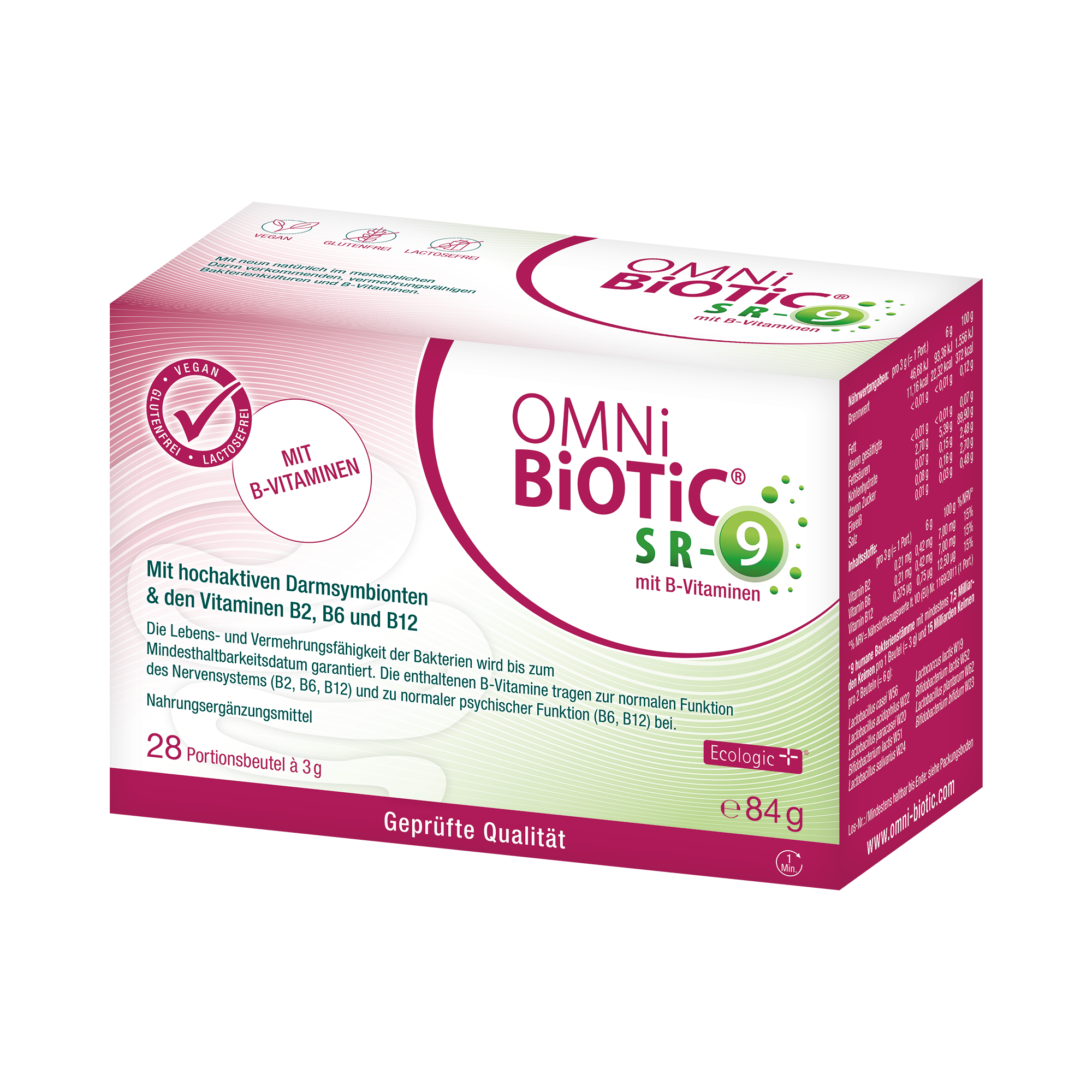 OMNi-BiOTiC® SR-9 mit B-Vitaminen (28x3g)