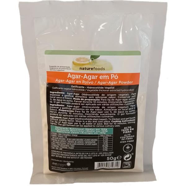 Naturefoods Agar Agar Em Pó 50G