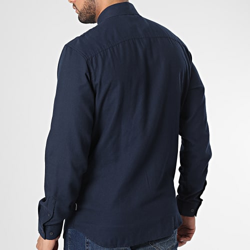 Chemise Manches Longues Orion Bleu Marine