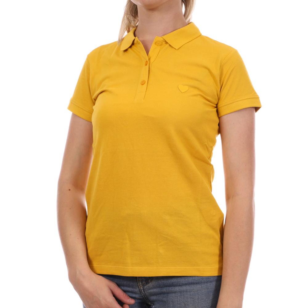Teddy Smith Polo Jaune Femme Teddy Smith Picolo