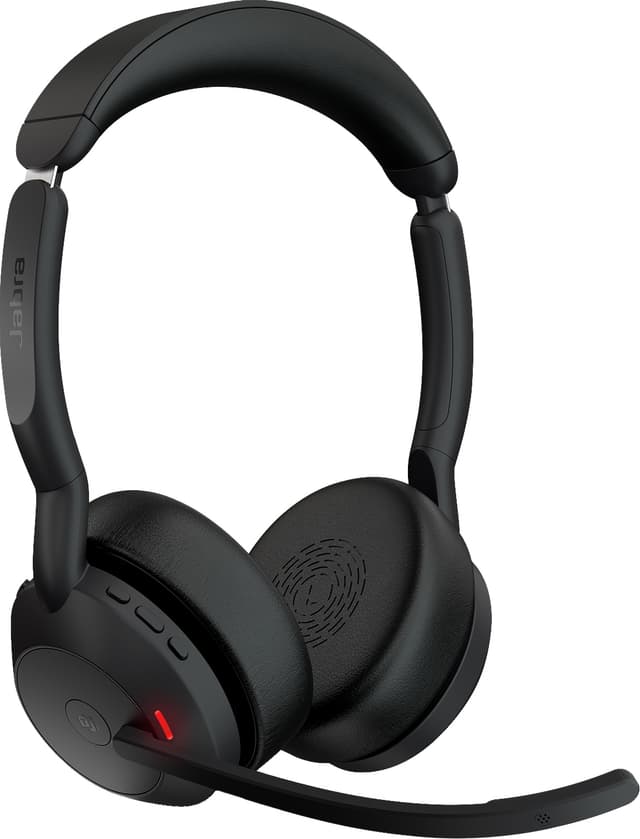 Jabra Evolve2 55 MS Teams USB-A høretelefoner (sort)