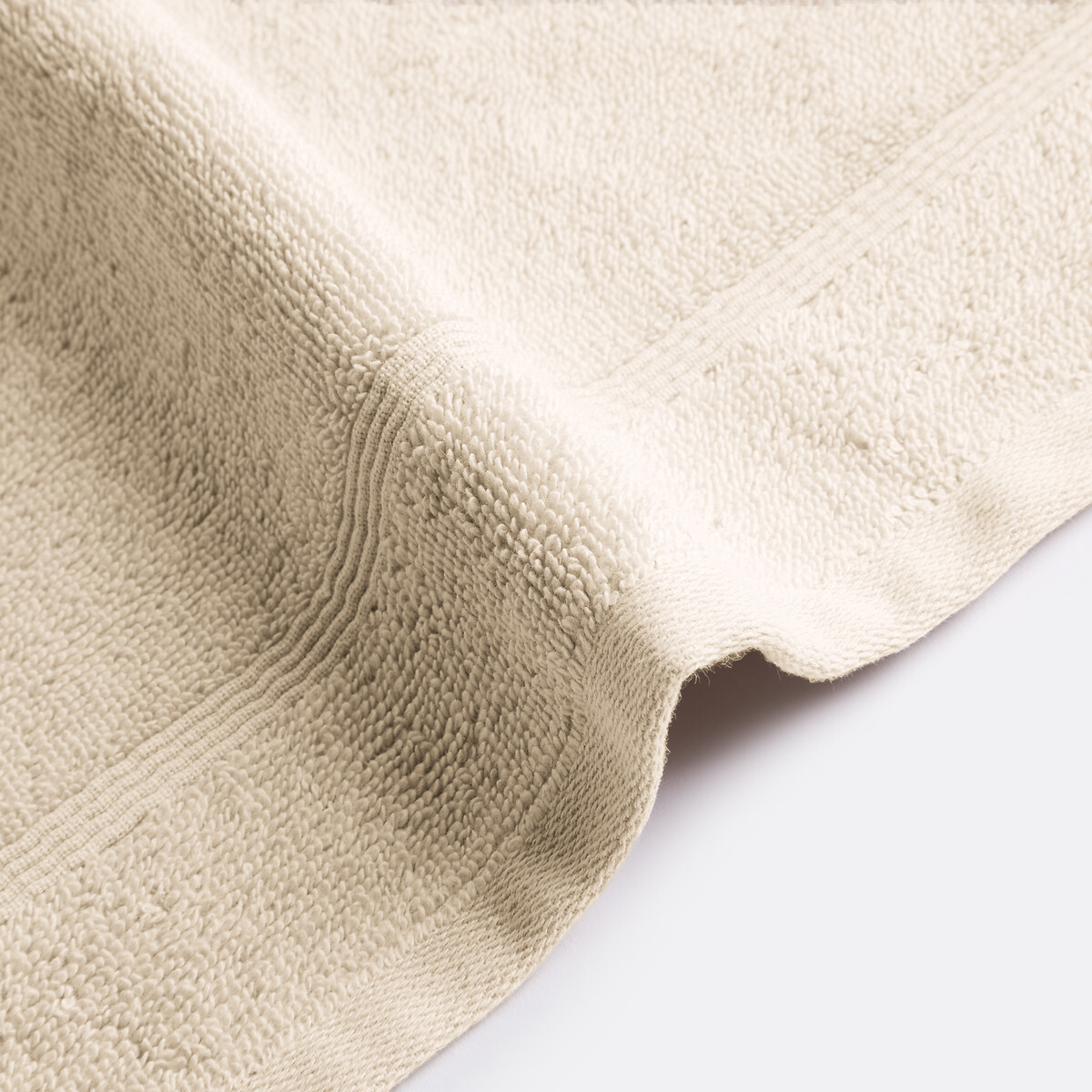 LA REDOUTE INTERIEURS<br>Conjunto de 4 toalhas de mão em tecido atoalhado 600 g/m², Zavara