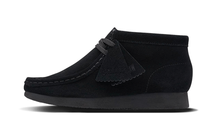 Clarks Wallabee Boot Black Suede