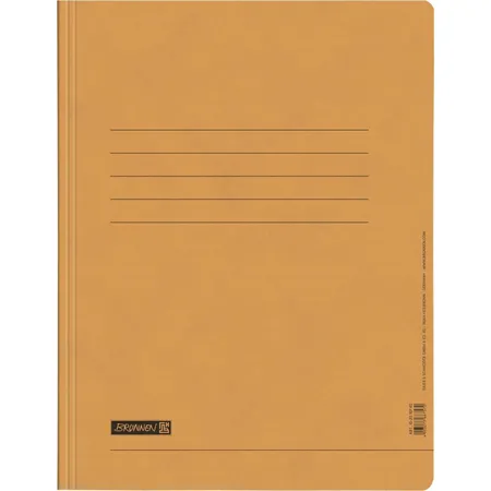BRUNNEN Schnellhefter mit Einstecktasche, orange, für A4