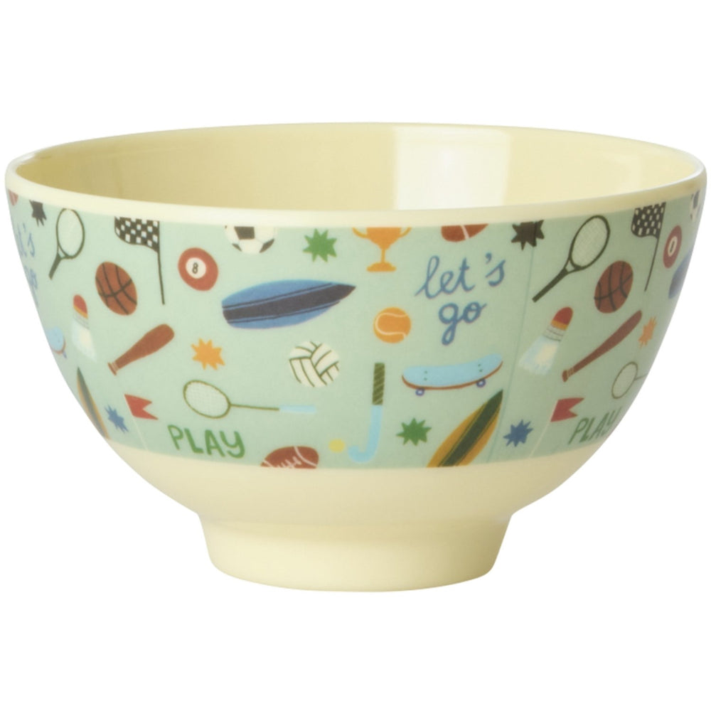 Køb Rice Sports Print Melamine Skål Small 300 Ml