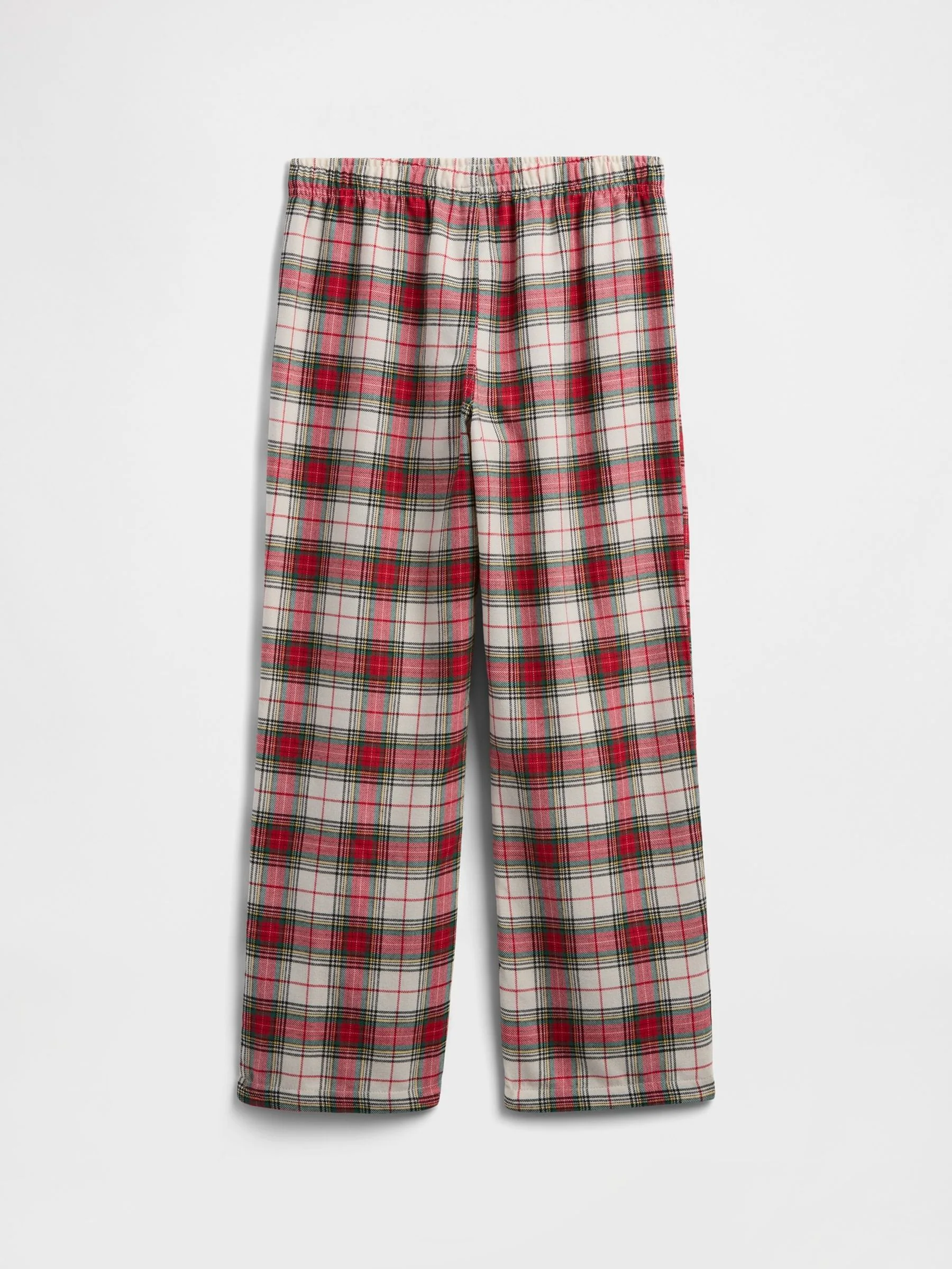 Rood geruit - Gap Matching Family Kerstmis Pyjama's Broek (4-13jaar)