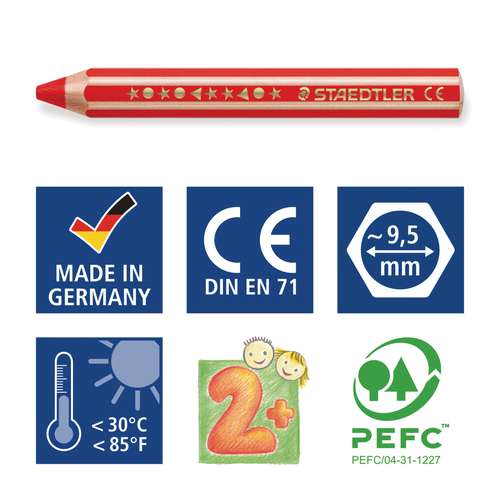 STAEDTLER® Noris® junior 140 Farbstift-Sets