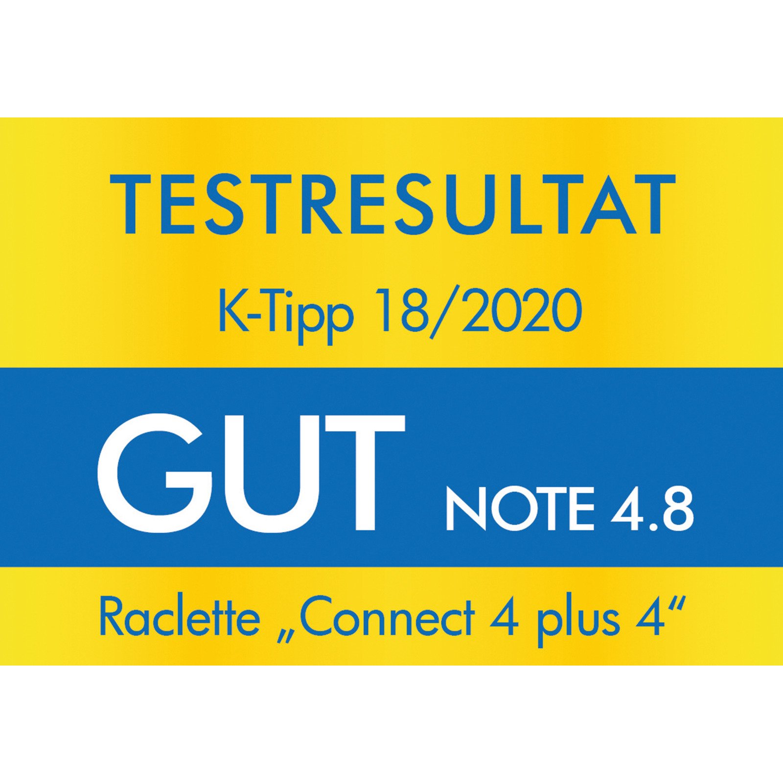 Trisa Raclettegerät Connect 4 plus 4