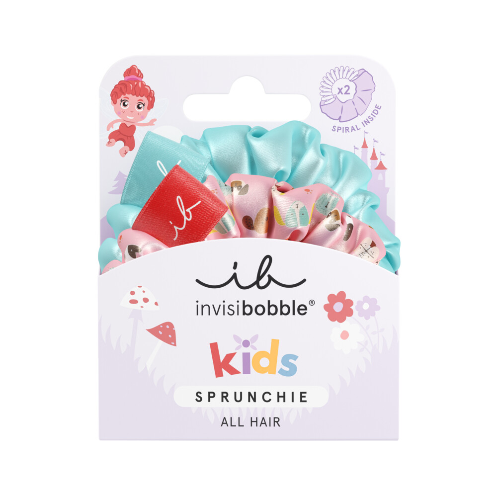 Invisibobble Kids Slim Sprunchie Puppy Love2 stuks