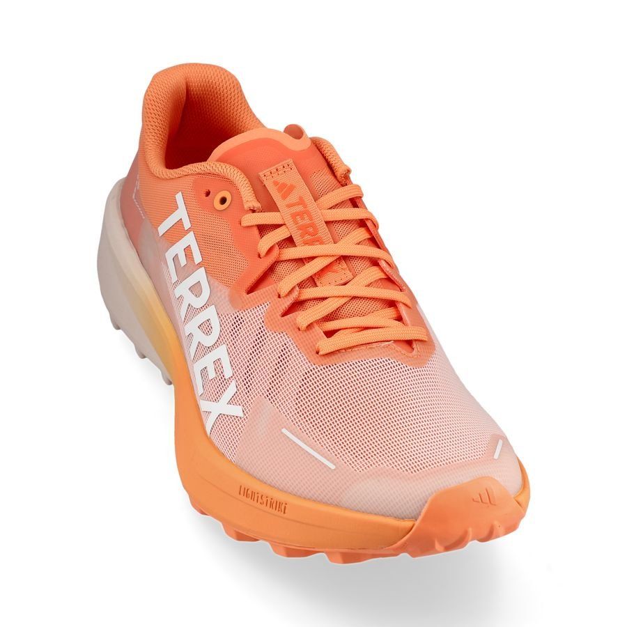 adidas Chaussures de Running Terrex Agravic 3 Trail - Amber Tint/Blanc/Putty Mauve Femme