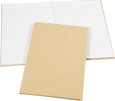 Notesbog - A4 - 60 G - Brun - 1 Stk