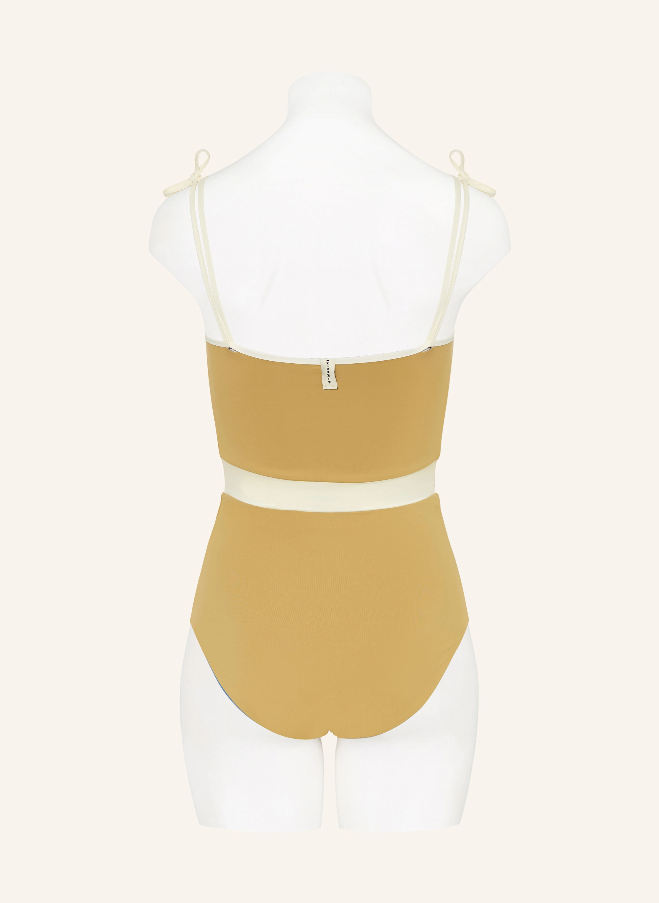 MYMARINI Bandeau-Badeanzug BANDEAUSUIT zum Wenden mit UV-Schutz 50+