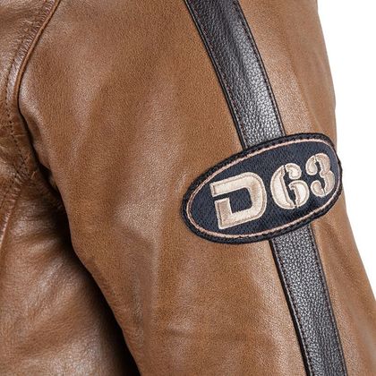 Blouson DXR D63 CE - Beige / Marron