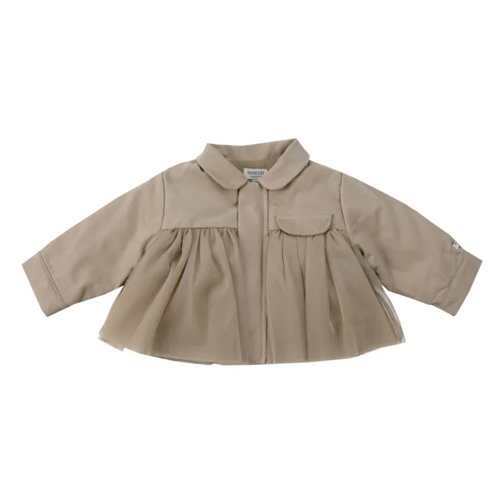 Donsje Veste en Tulle Verlaine | Taupe
