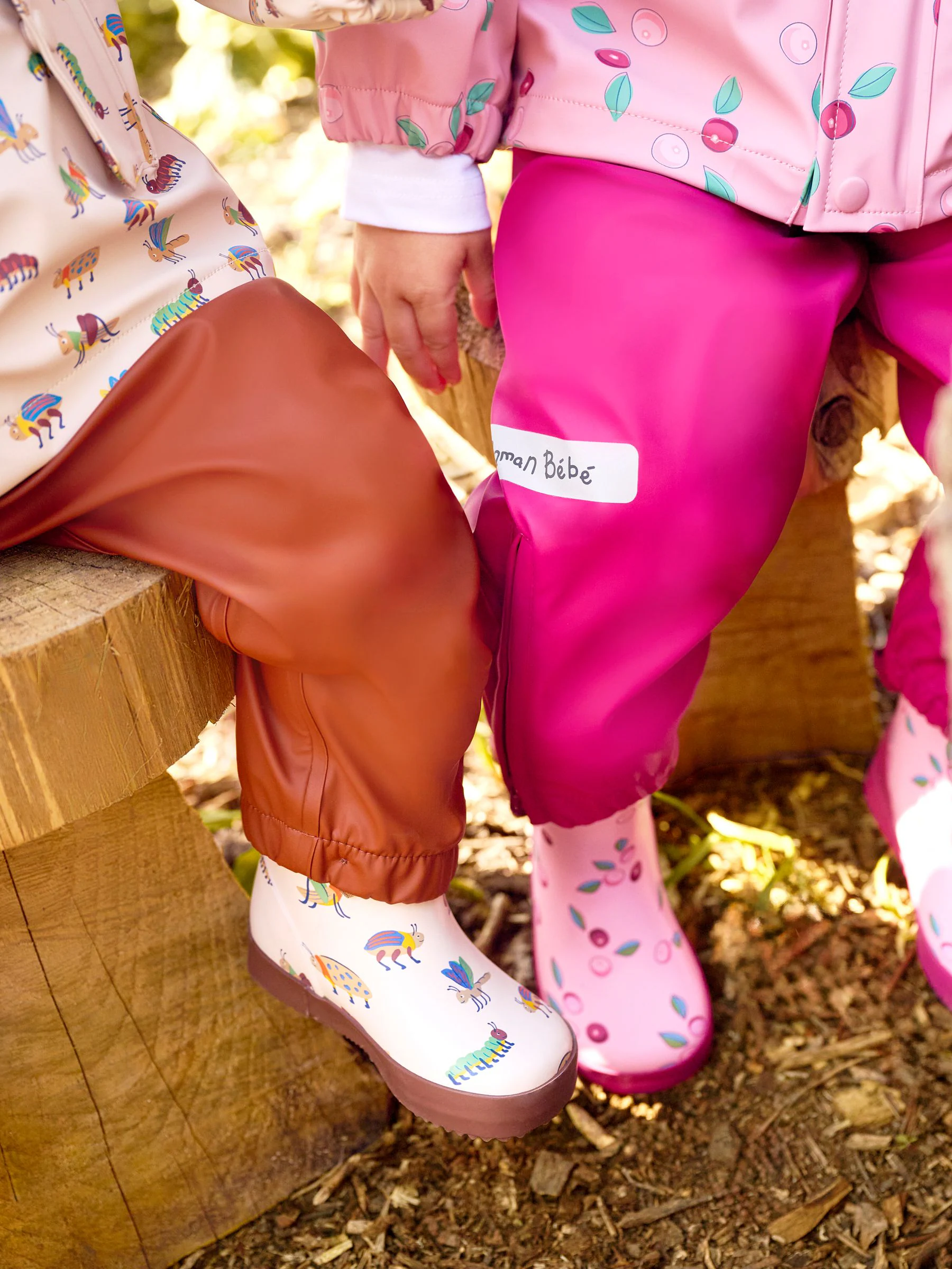 JoJo Maman Bébé Bug Print Wellies