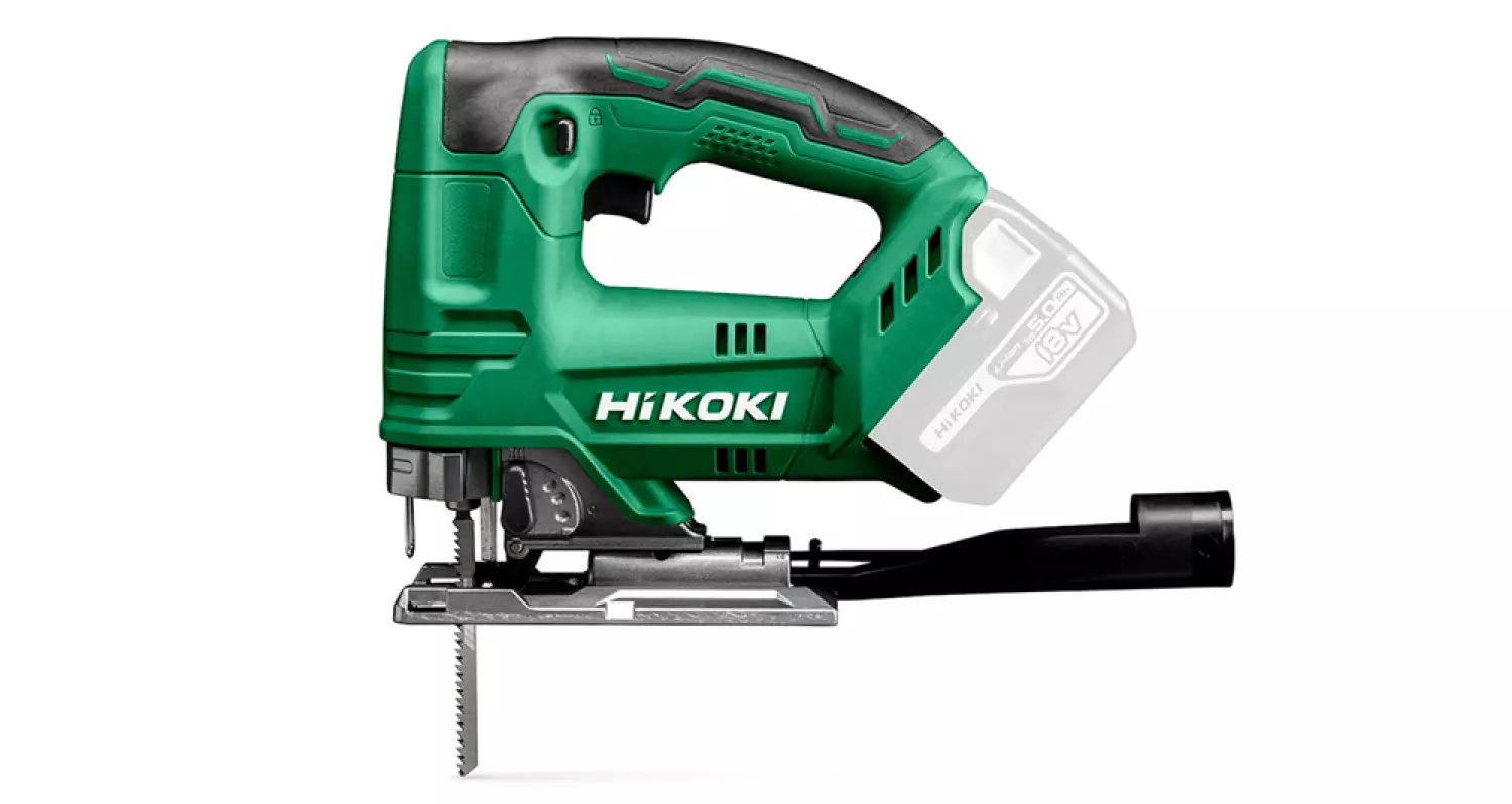 HiKOKI CJ18DAW4Z 18V Li-ion accu decoupeerzaag body - D-greep - variabel