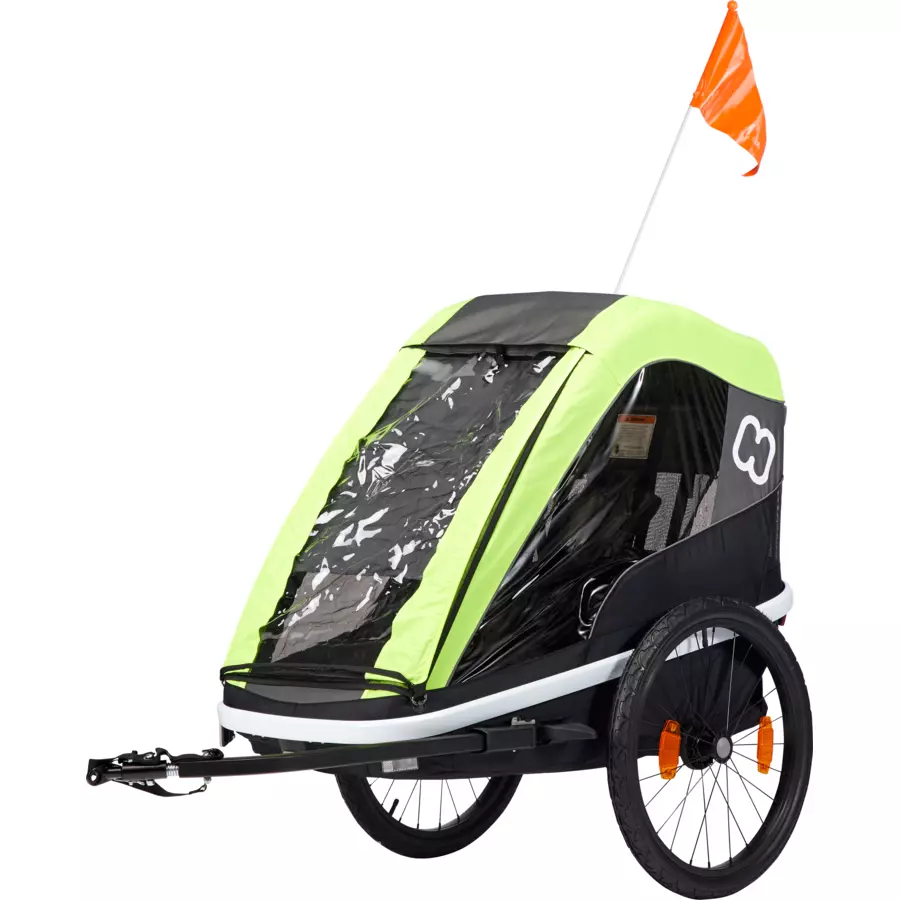 hamax Kinderfahrradanhänger Avenida ONE Lime
