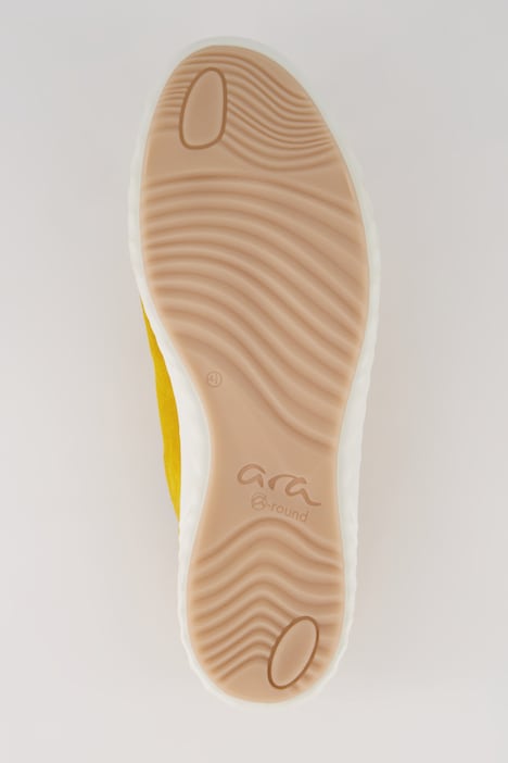 Ara Leder-Sneaker, Veloursleder, Wechselfußbett