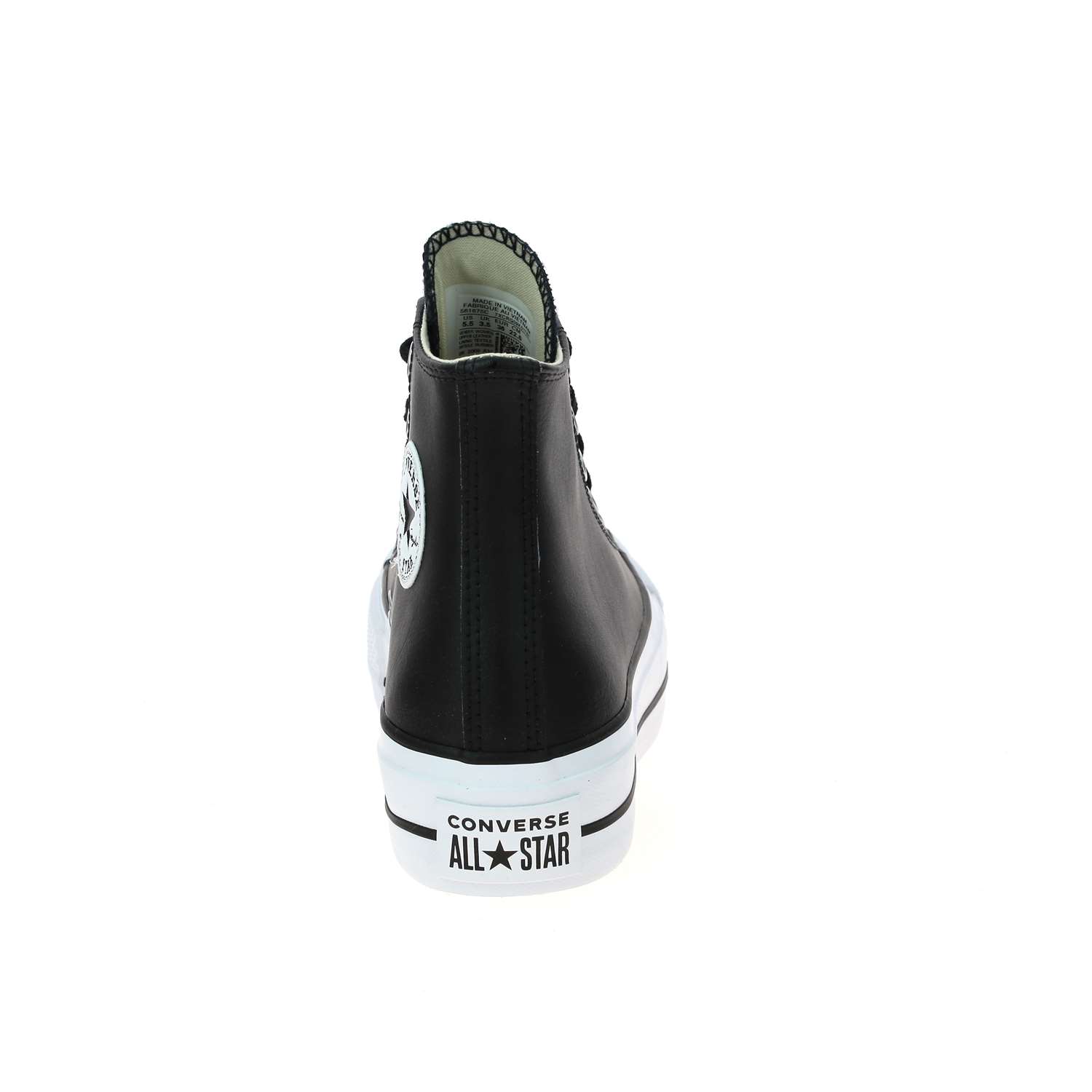 Baskets femme CONVERSE PLATFORME HI CUIR