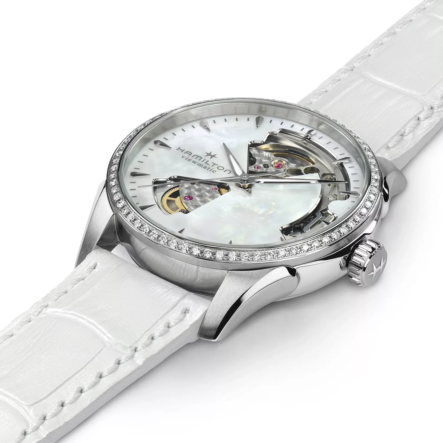 Hamilton Jazzmaster Open Heart Lady Auto H32205890