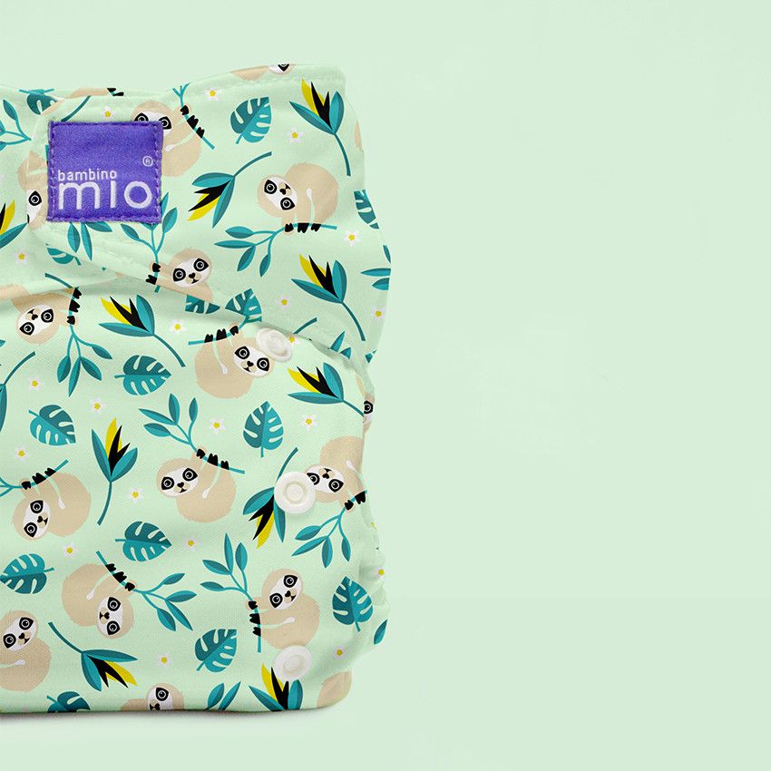 Couche lavable tout-en-un Miosolo – Paresseux