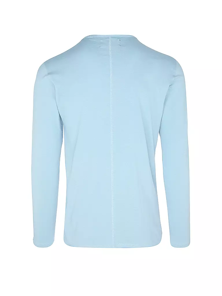 REPLAY Langarmshirt  hellblau