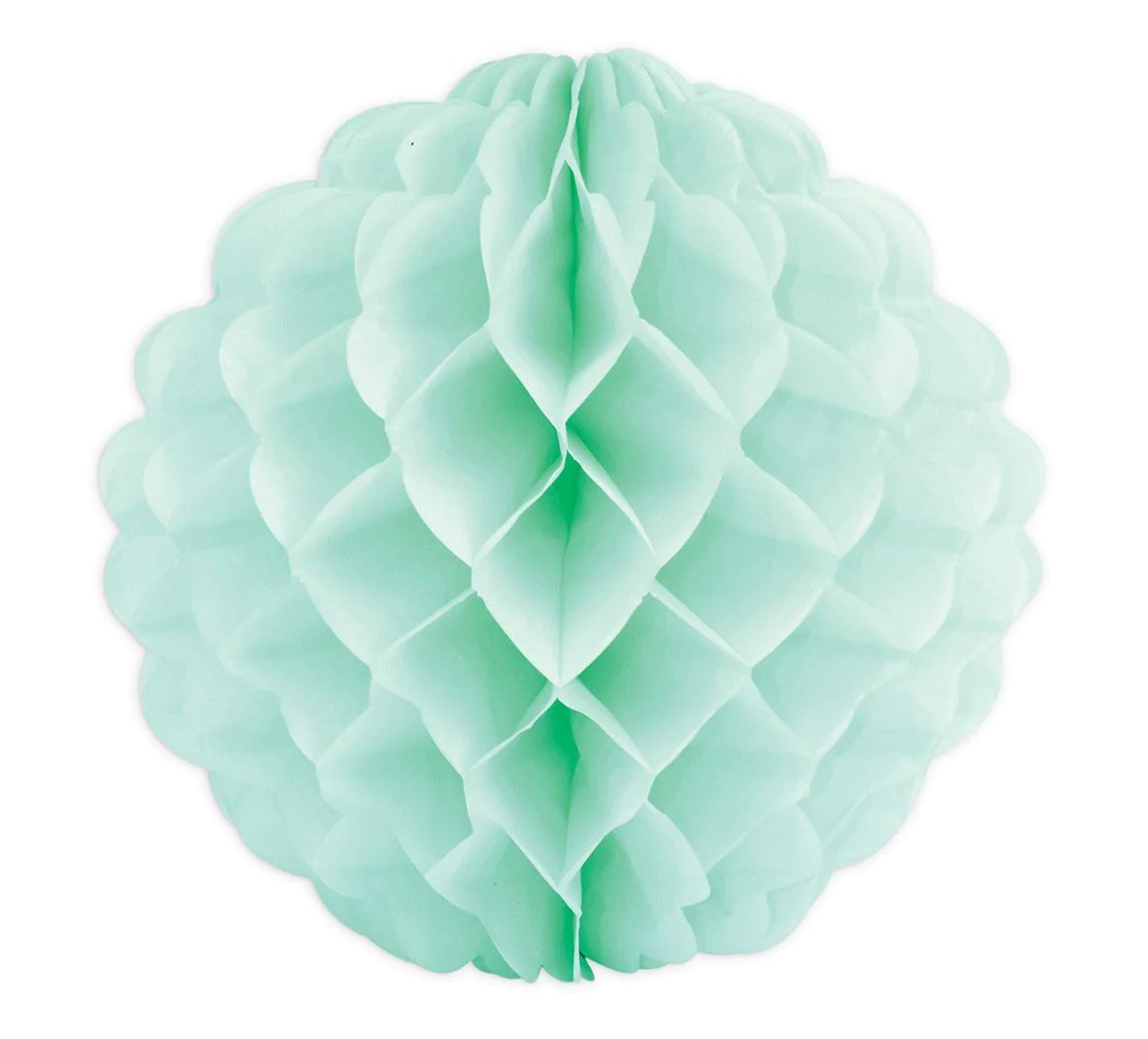 Boule alvéolée vert d'eau Ø 25 cm Scrapcooking