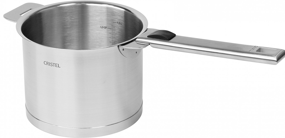 Casserole haute graduée Cristel Strate amovible