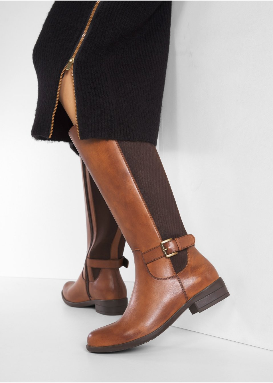 Bottes en cuir