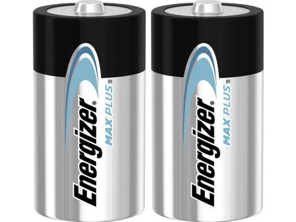 Batteri, Energizer Alkaline Max Plus, C, 1,5 V, 2 stk