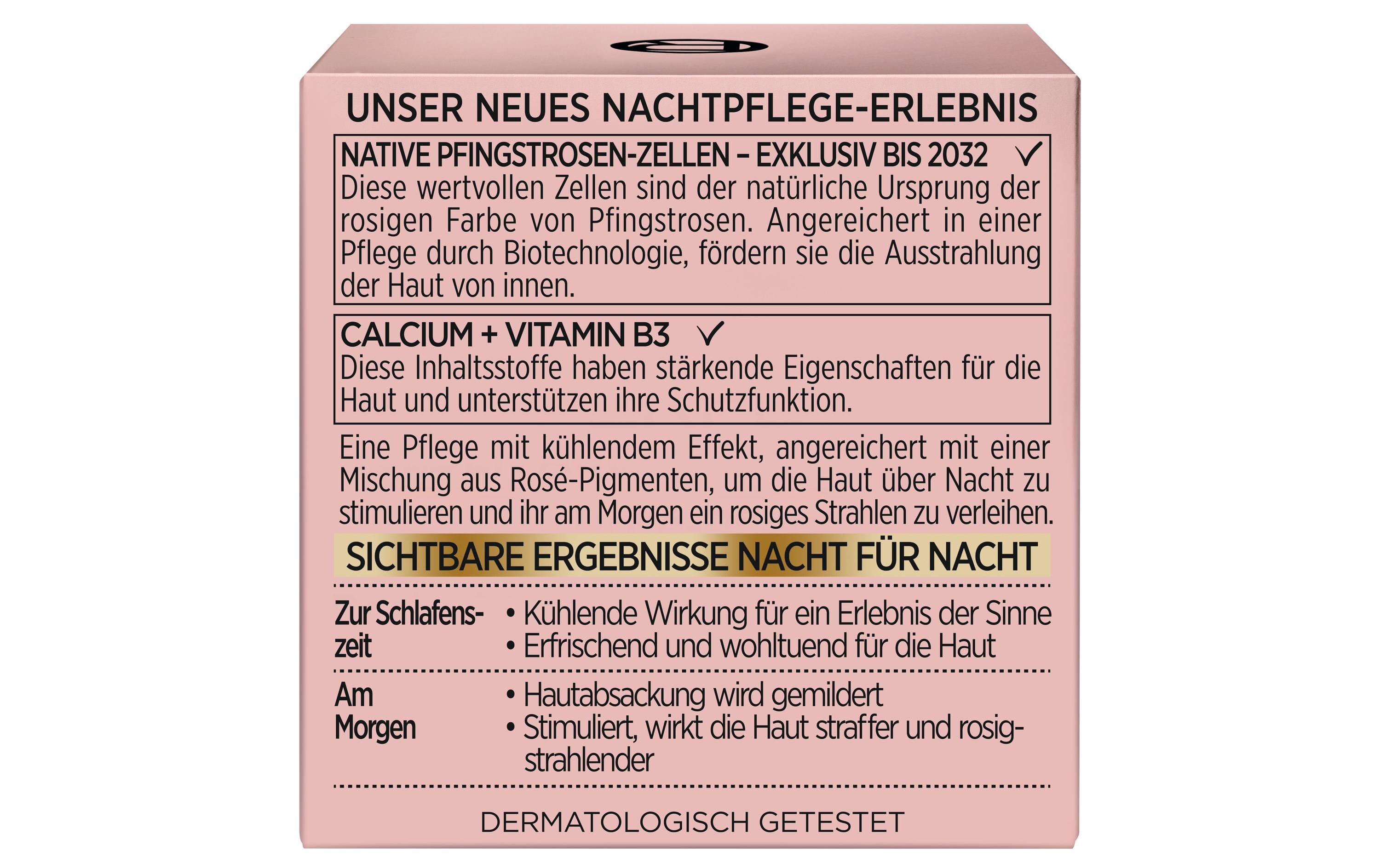 Nachtcrème Age Perfect Golden Age Pro-Calcium 50 mlKühlende Gesichtspflege für rosige Ausstrahlung