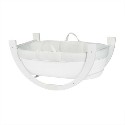 Shnuggle Dreami Moseskurv Sleep System, Hvit