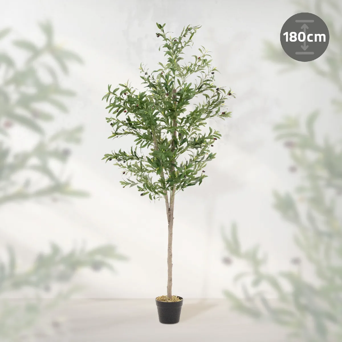 ML-Design Olivier Artificiel en Pot - 180 cm
