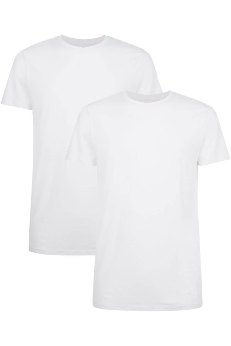 Bamboo basics witte heren t-shirt