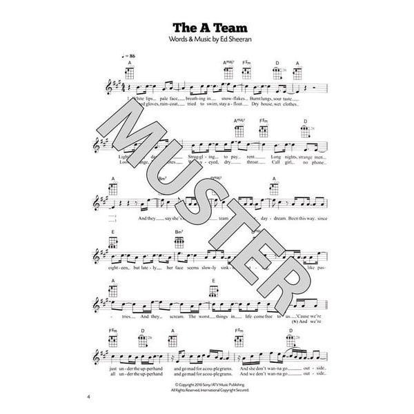 Wise Publications 101 Hits For Ukulele The Red