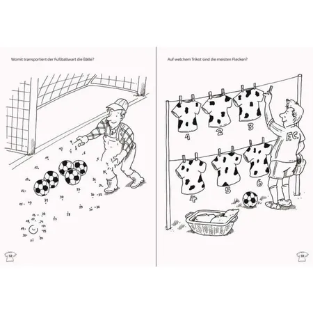 Ravensburger Fußball. Malen-Rätseln-Quizzen